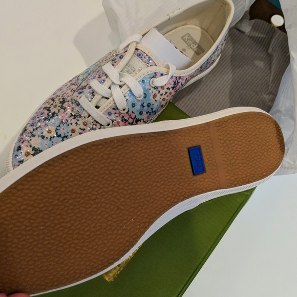 Keds x kate spade Glitter Champion Daisy Garden 8 - Picture 5 of 6